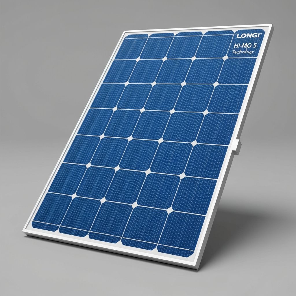 Panou Fotovoltaic Longi Hi-MO 5 LR5-54HTH-545M - 545W Monocristalin