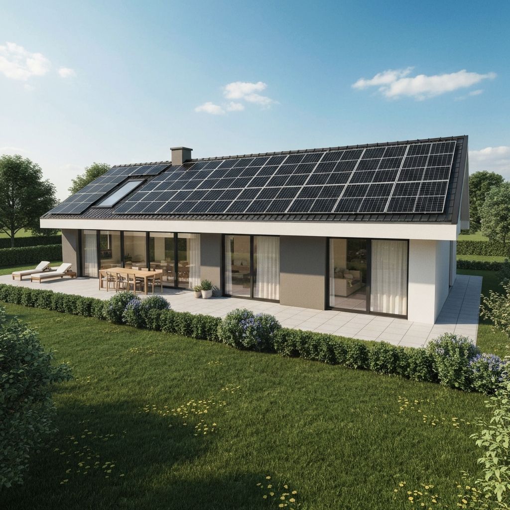 Sistem rezidențial 8 kWp - Vilă Pipera